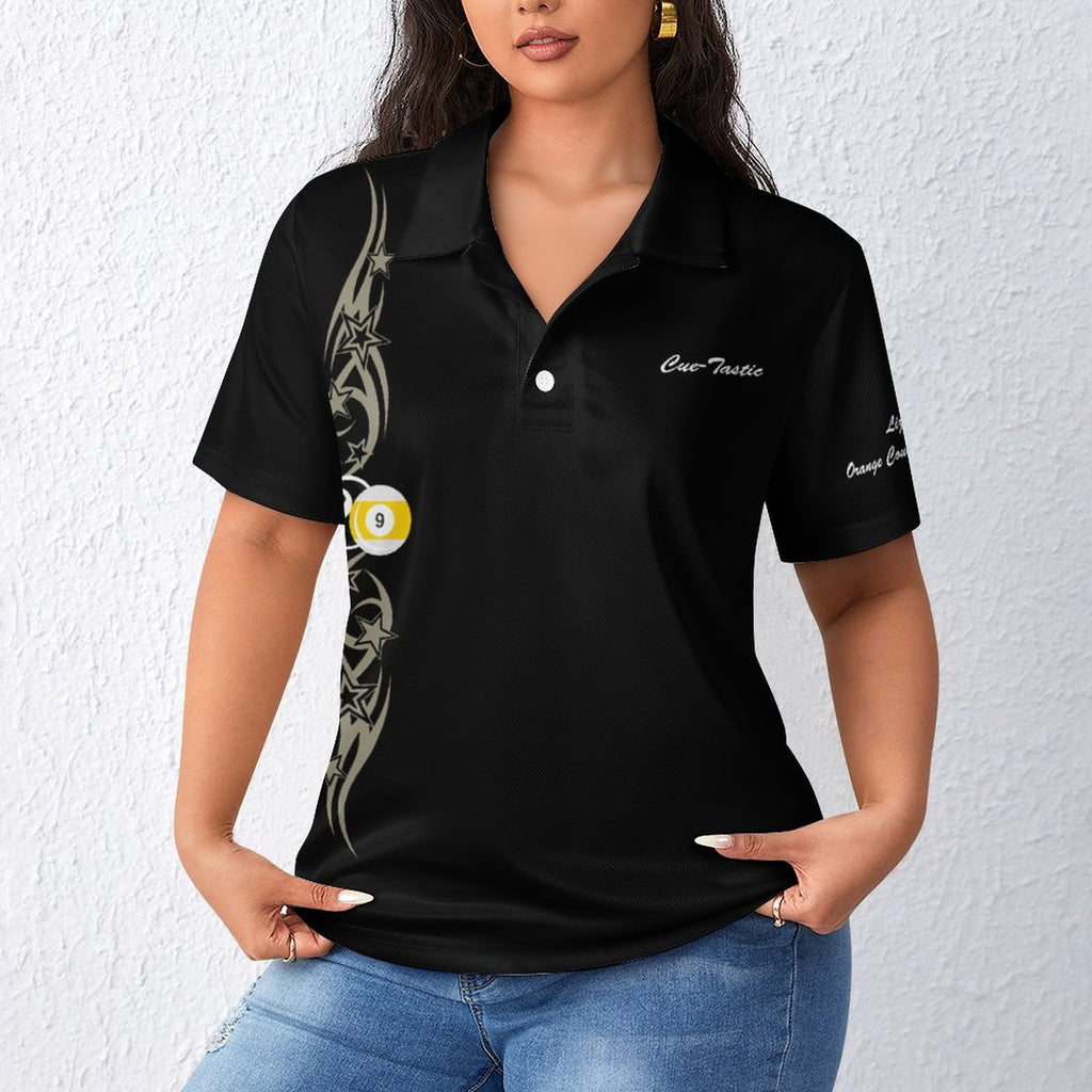 CueTastic Women's POLO Shirt version 2