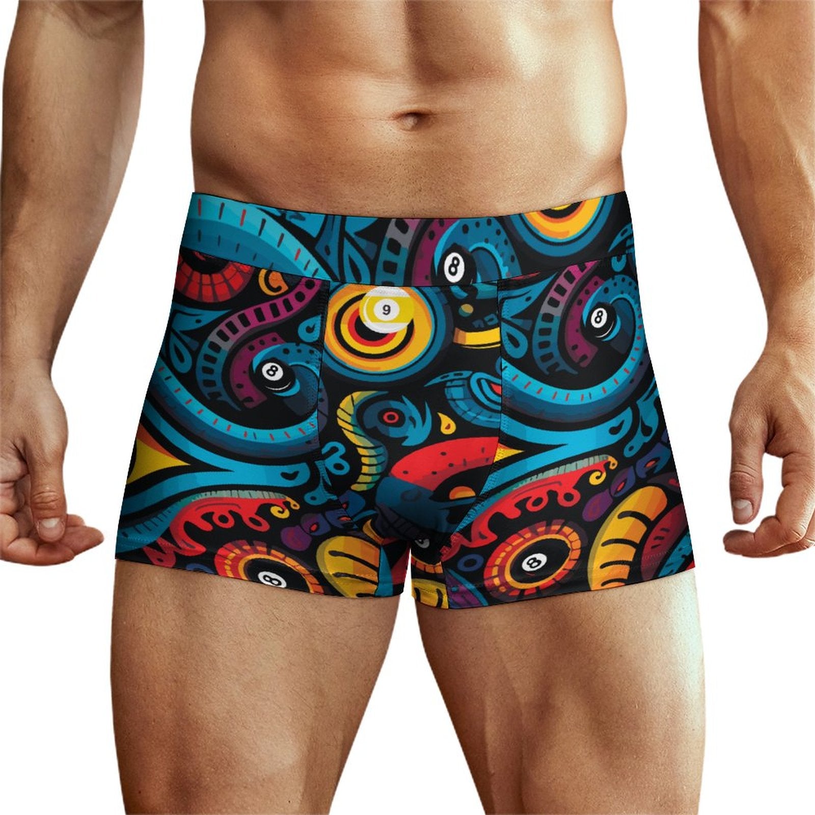 Dead Stroke Cotton Comfort Soft Boxer Briefs for Men