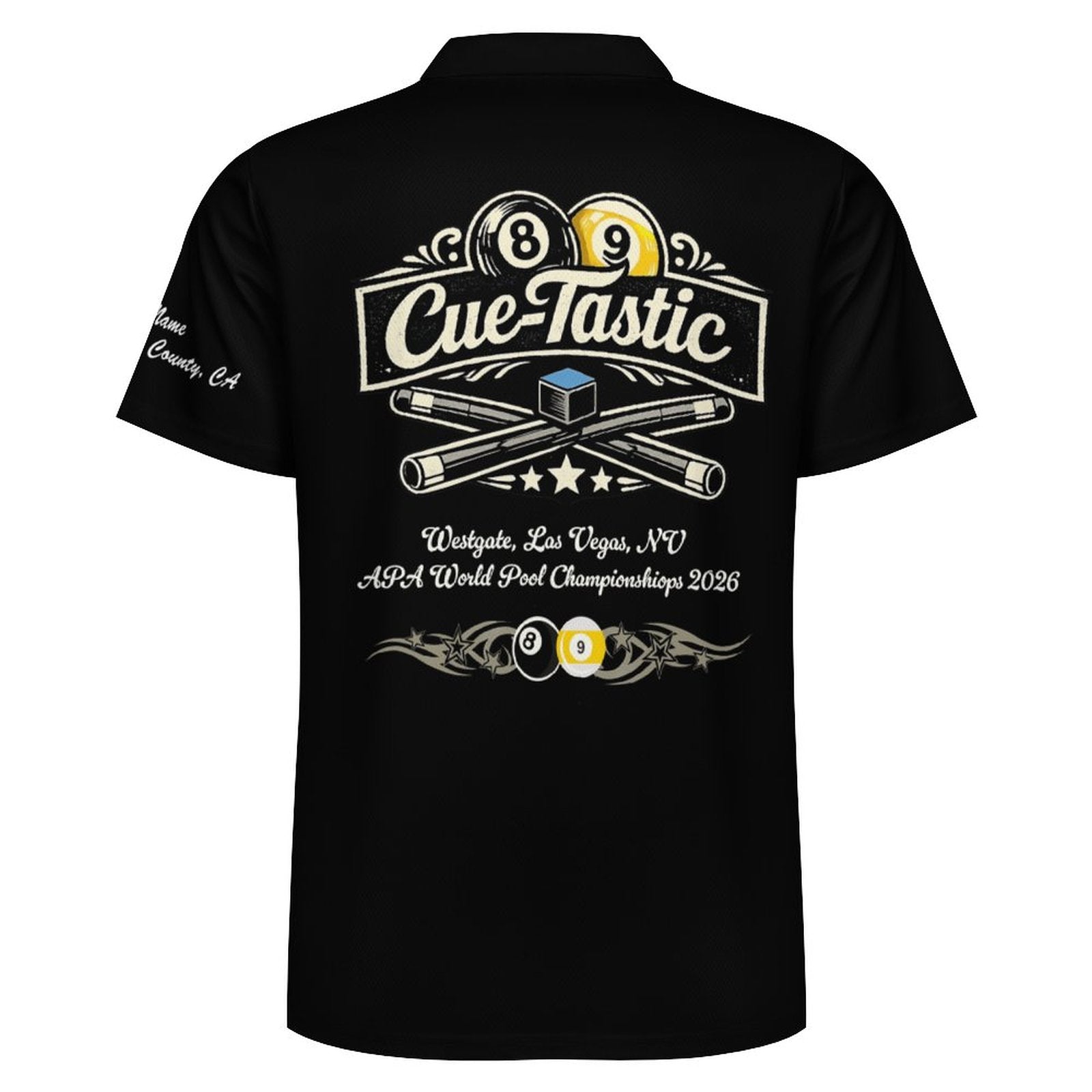 Cue-tastic Men's POLO Shirt