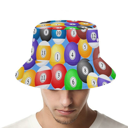 Pool Balls Collection:  Oversized Bucket Hat