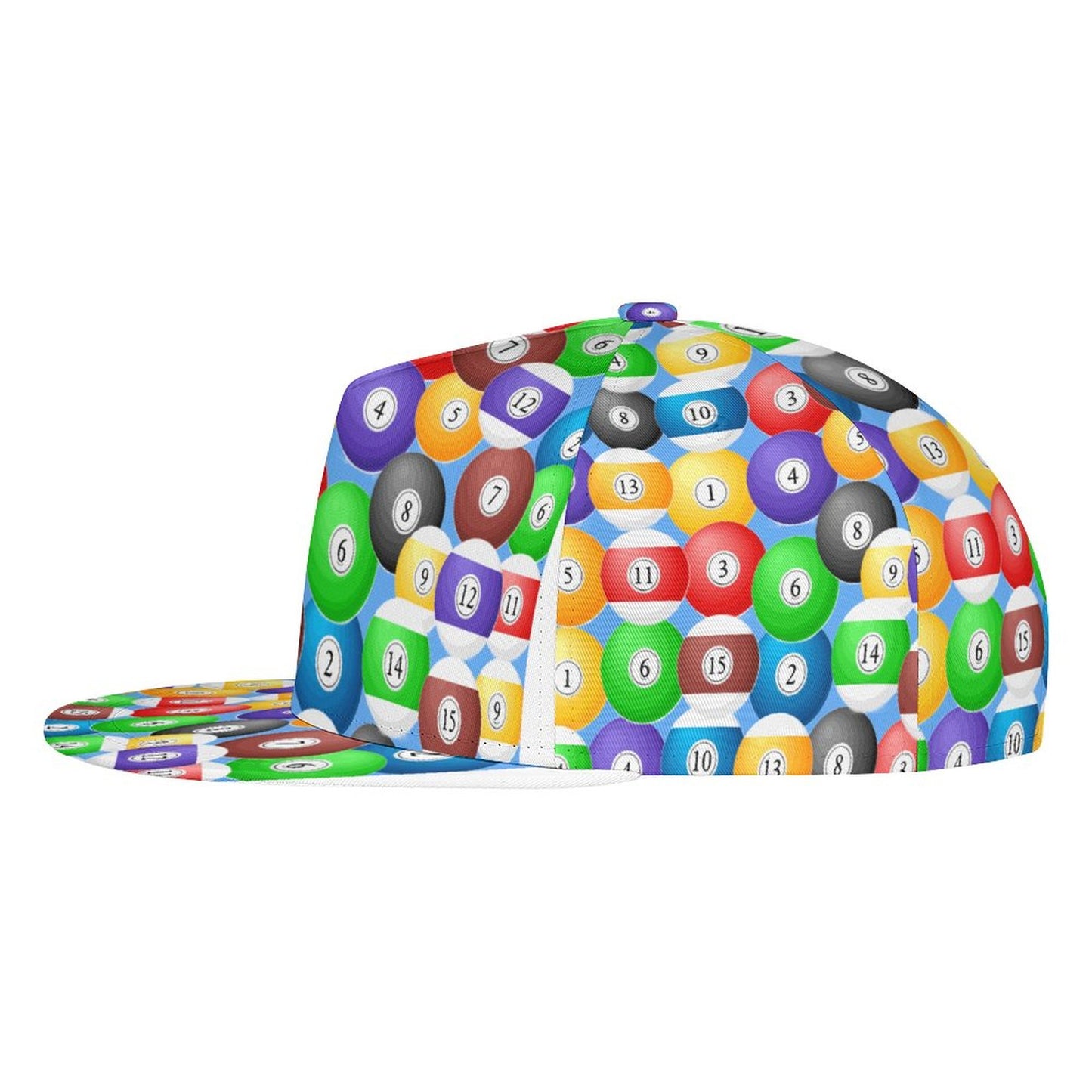 Pool Balls Collection: Unisex Snapback Cap