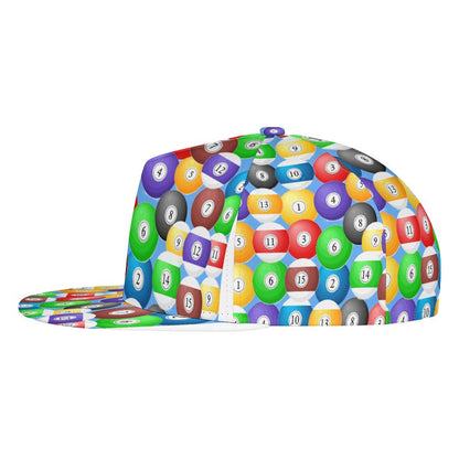 Pool Balls Collection: Unisex Snapback Cap