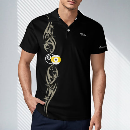 Team Shirt: Cue-Tastic Mens Polo