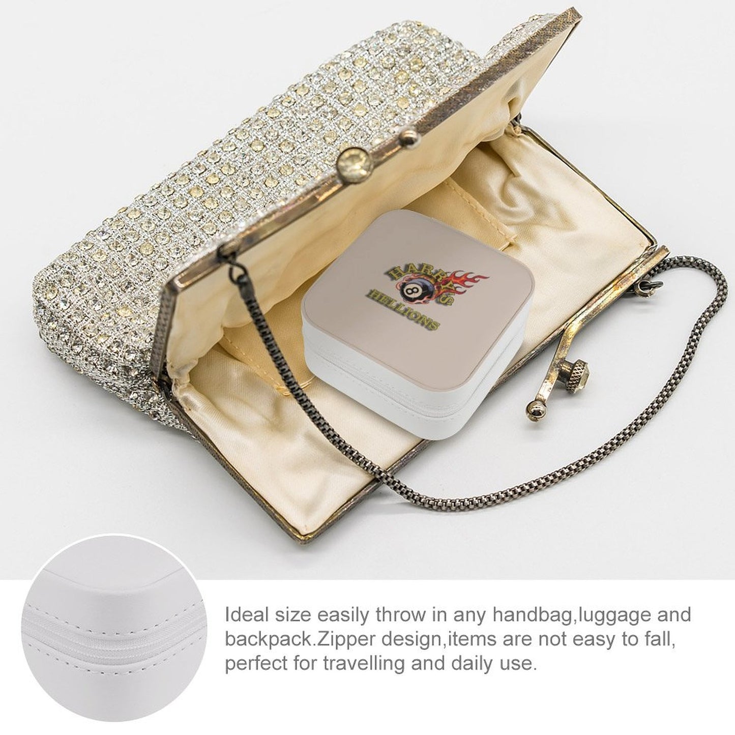 PU Portable Travel Jewellery Box