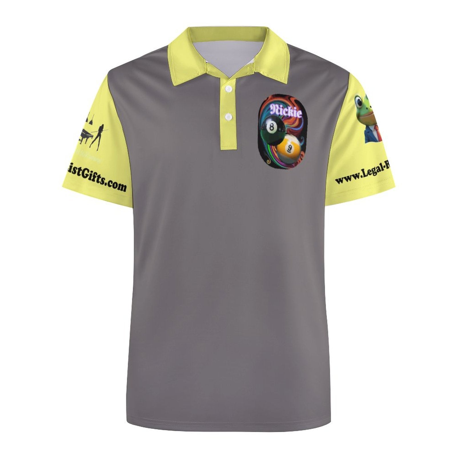 Individual team shirt Replacement Straight POLO Shirt
