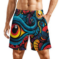 Men's Hawaiian shorts with 4 Pockets