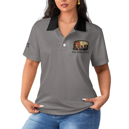 AA Was Full Ladies Polo Shirt – Women’s Team Performance Polo