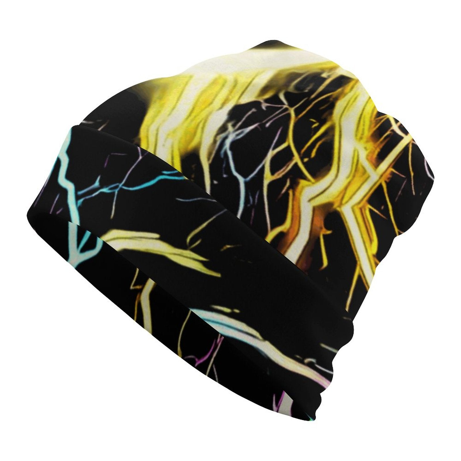 Electric Lightning Beanie – Bold Style, Warm Comfort, Everyday Wear