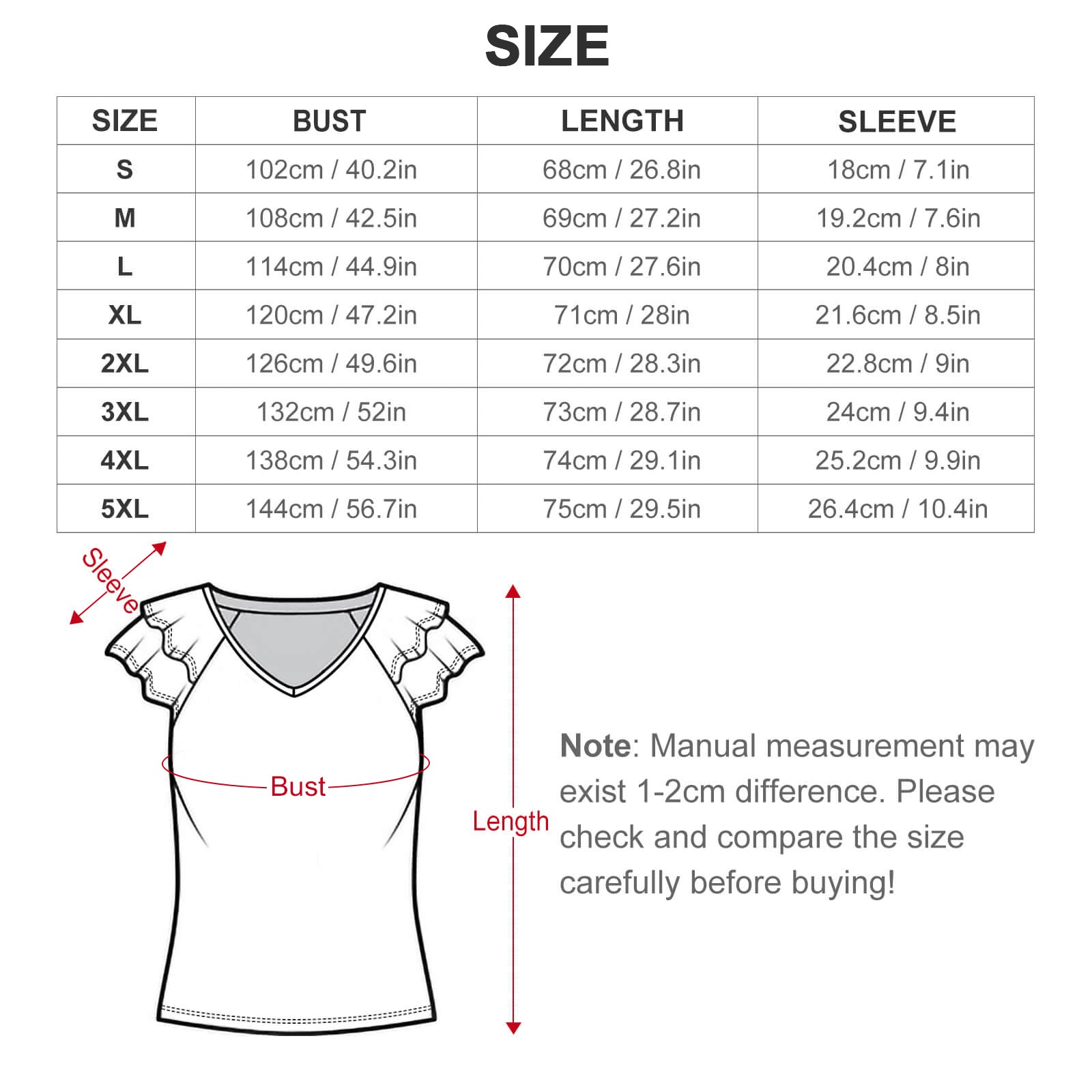 Womens JTW ruffled sleeved shirt