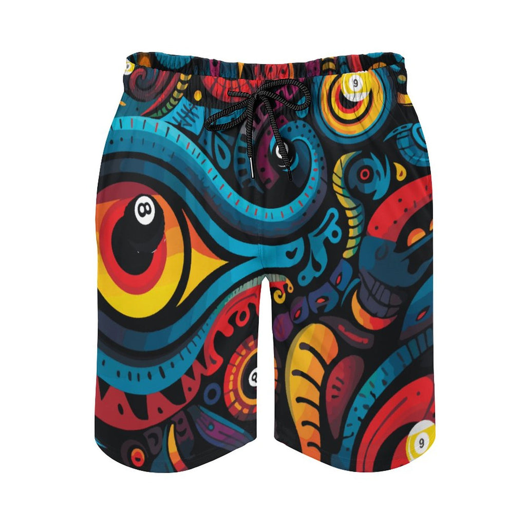 Men's Beach Shorts with Pockets