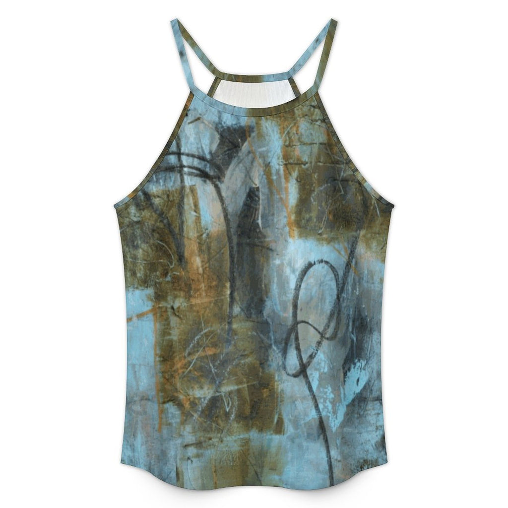 High Neck Tank Top(All-Over Printing)