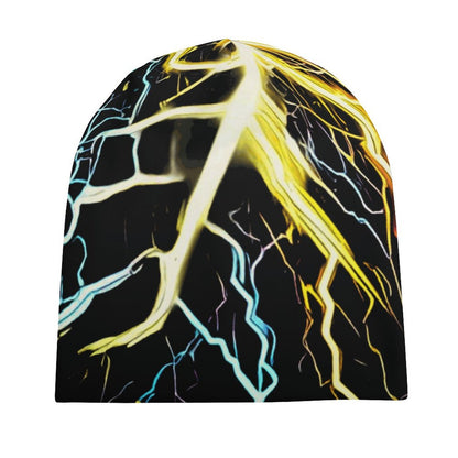Electric Lightning Beanie – Bold Style, Warm Comfort, Everyday Wear