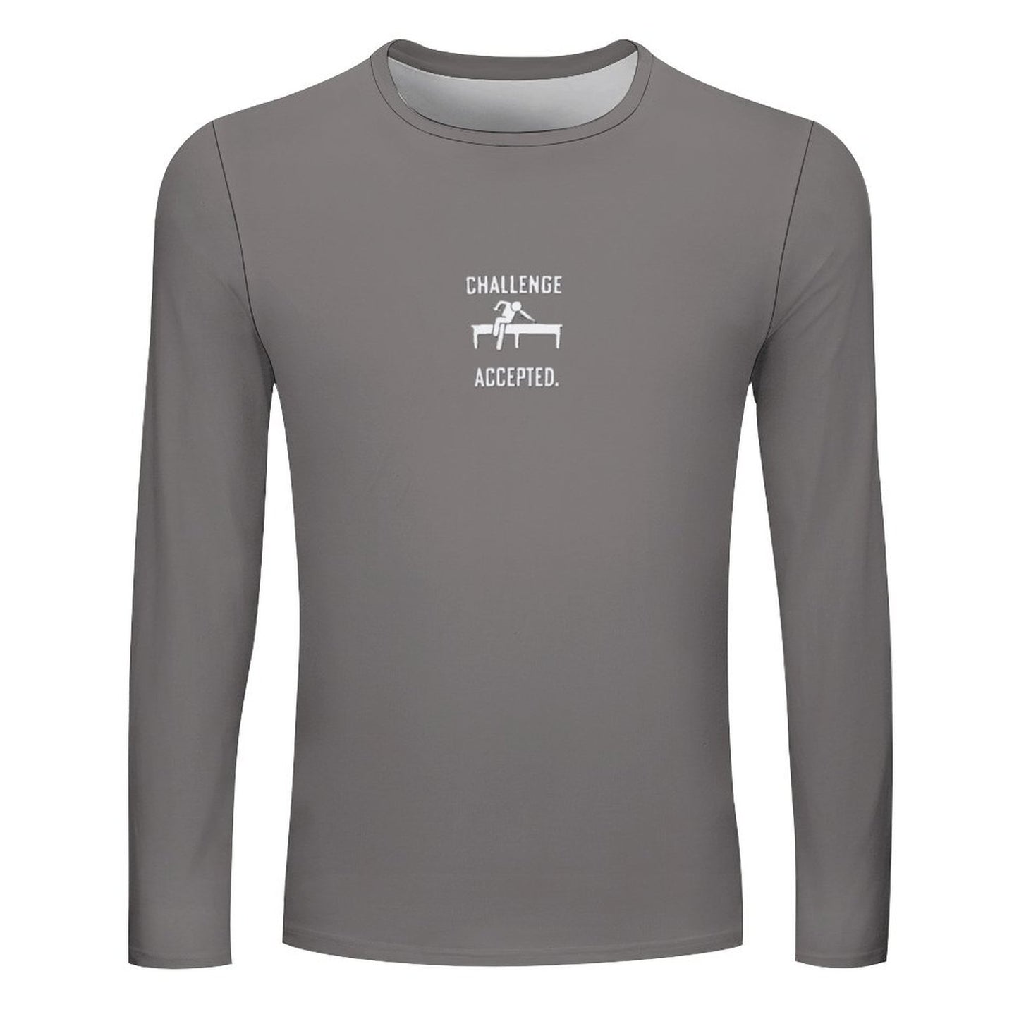 Challenge Accepted  Cotton Long Sleeve T-shirt for Men