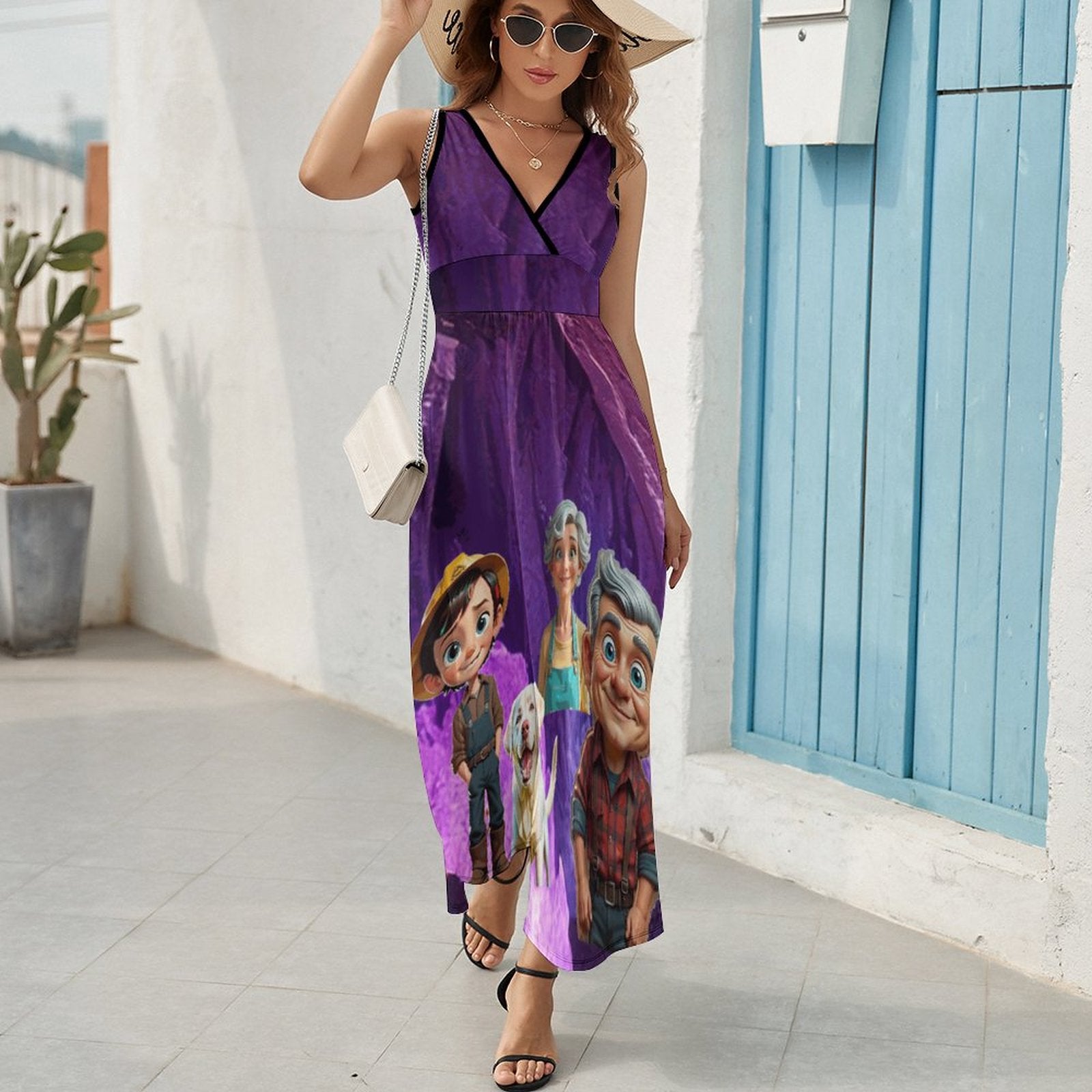 JTW v-neck dress