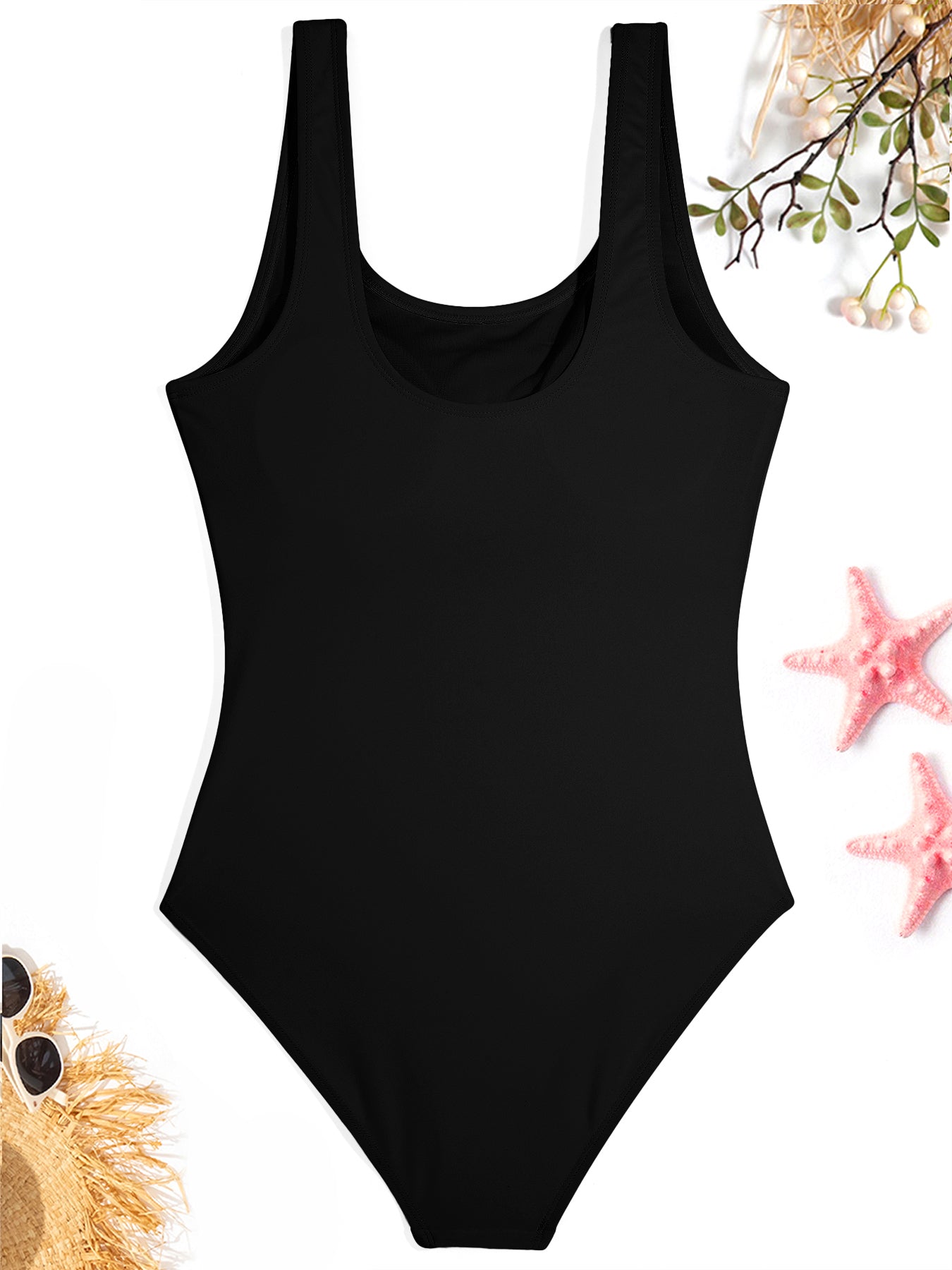 Perseverance  Athletic Strap One-Piece Swimsuit for Women