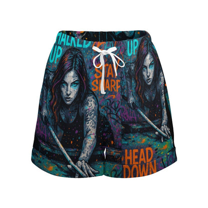 Chalked Up – Women’s High-Waisted Shorts