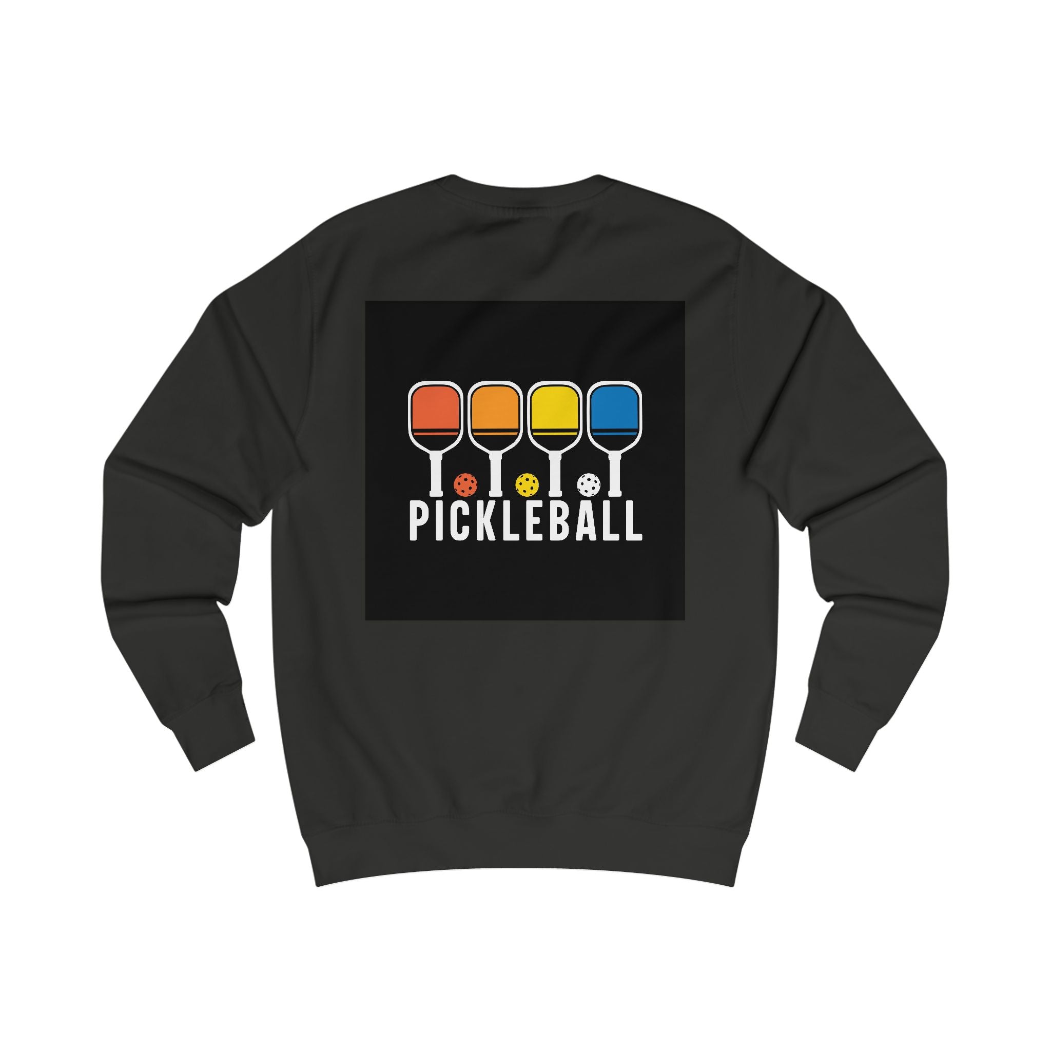 Colorful Pickleball Unisex Sweatshirt