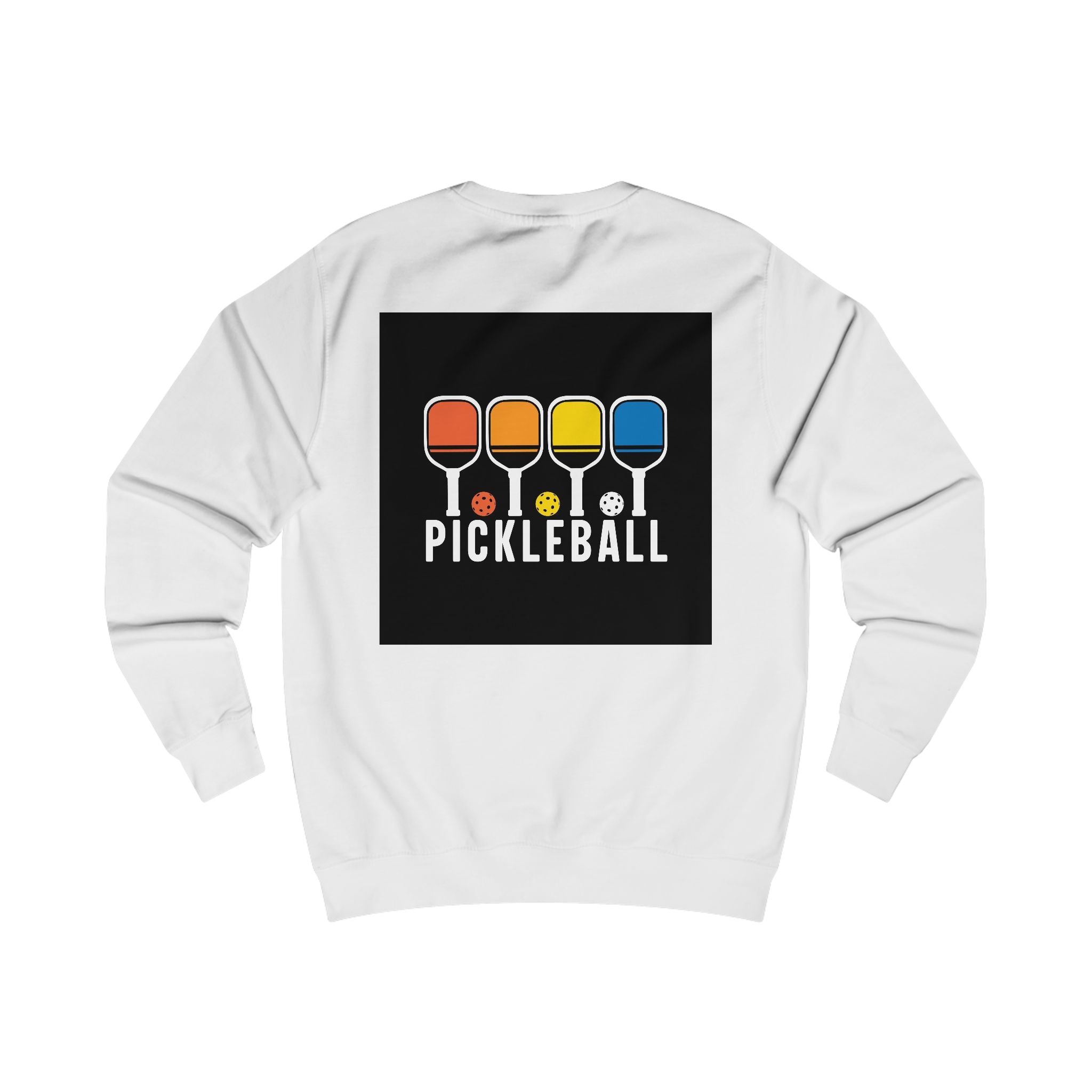 Colorful Pickleball Unisex Sweatshirt