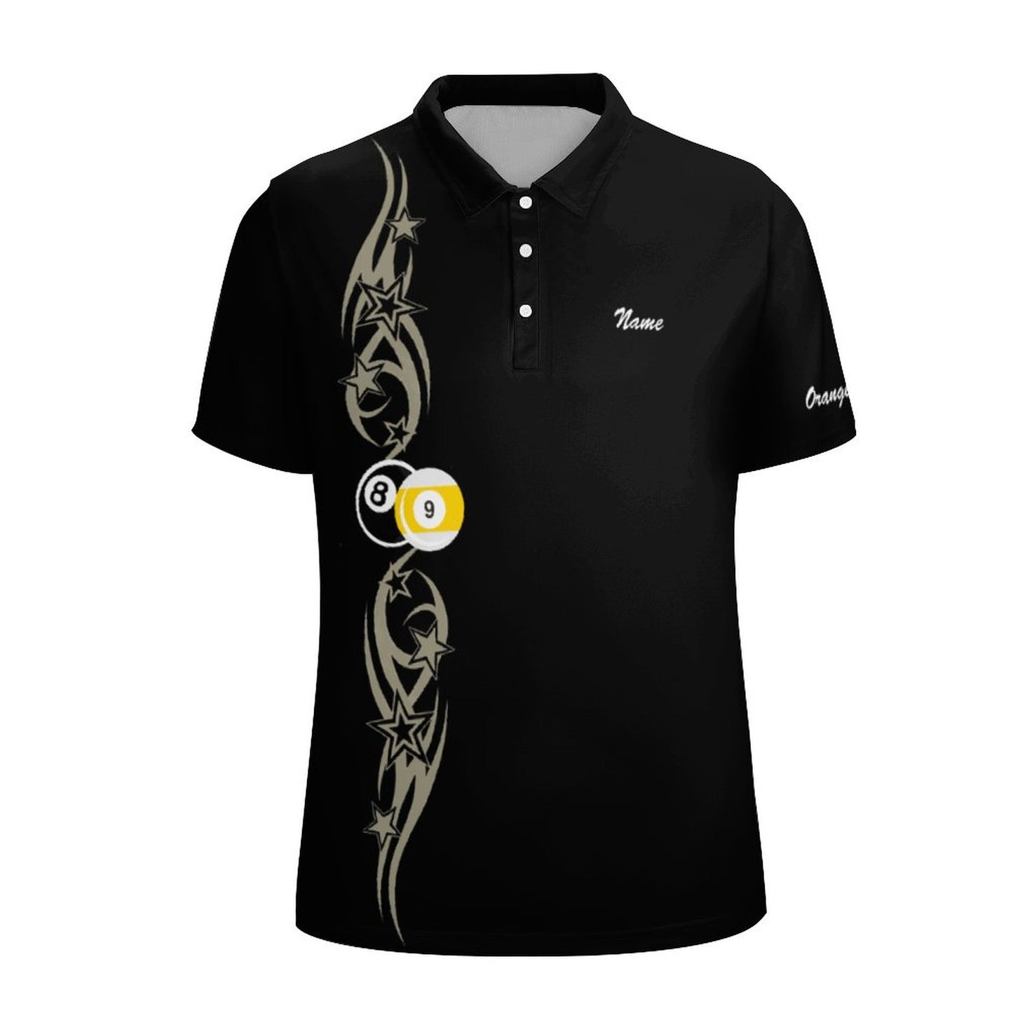 Team Shirt: Cue-Tastic Mens Golf Polo