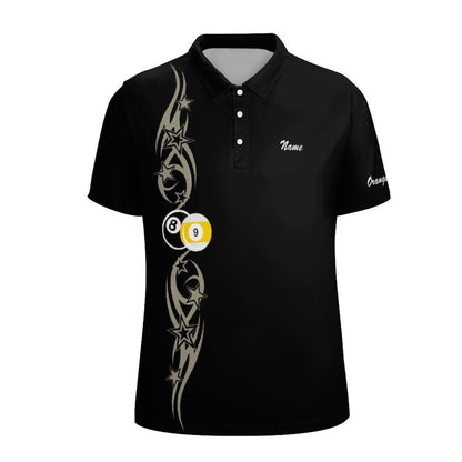 Team Shirt: Cue-Tastic Mens Golf Polo