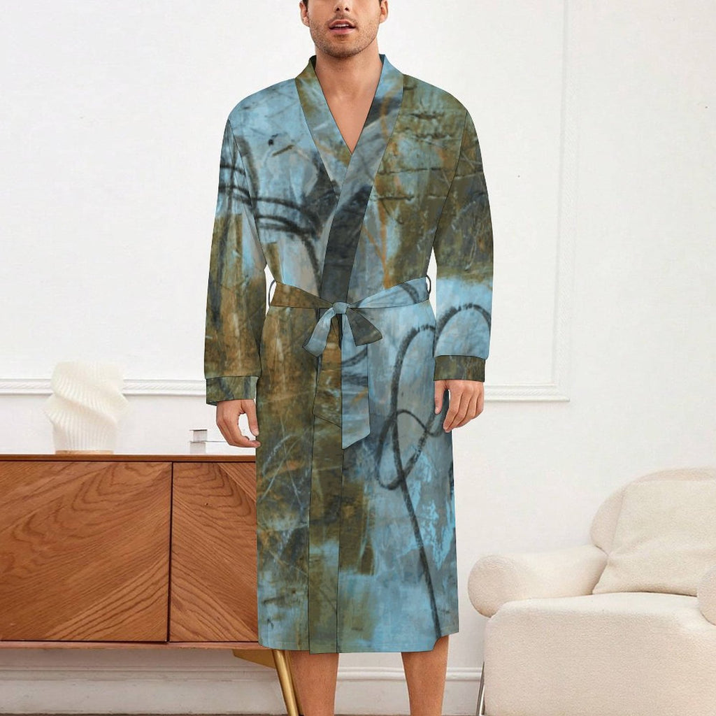 Blue Felt Adult Robes