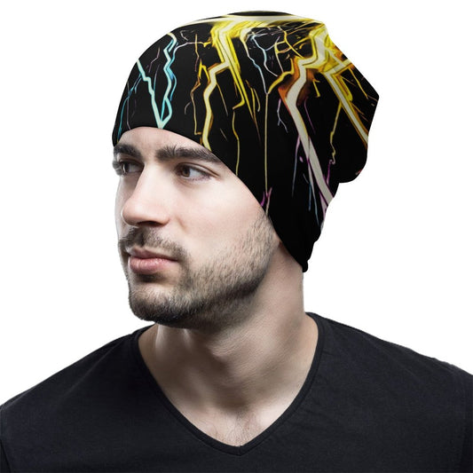 Electric Lightning Beanie – Bold Style, Warm Comfort, Everyday Wear
