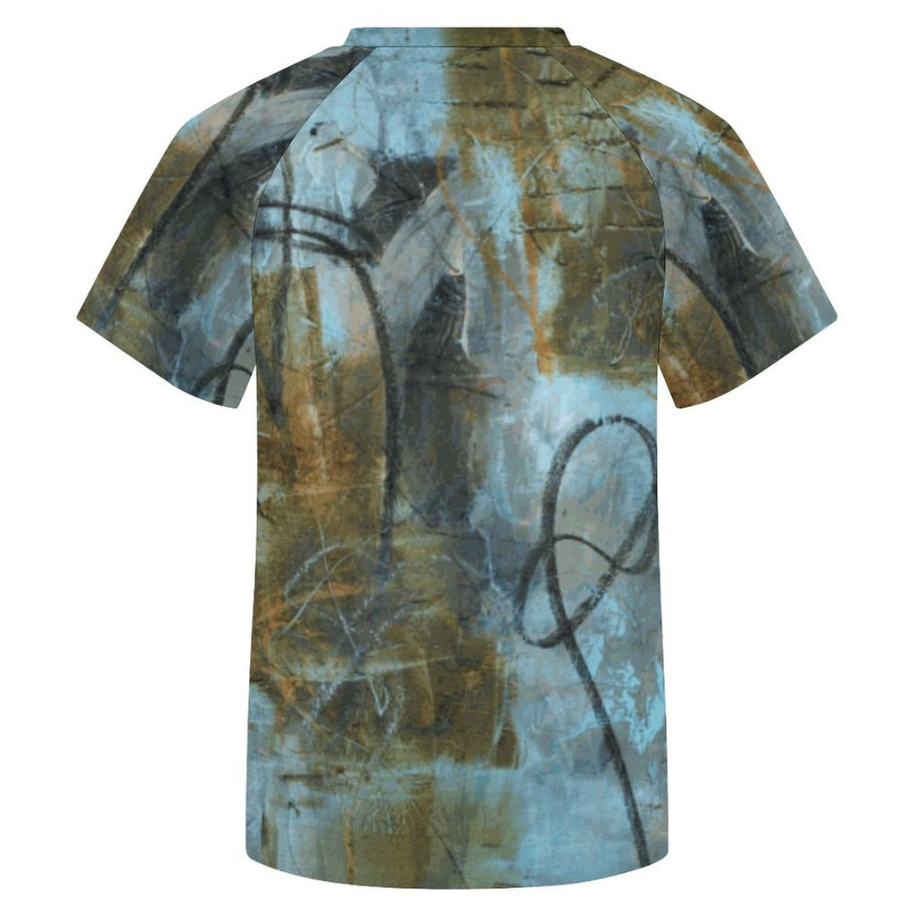 180gsm Women's Raglan T-shirt(All-Over Printing)