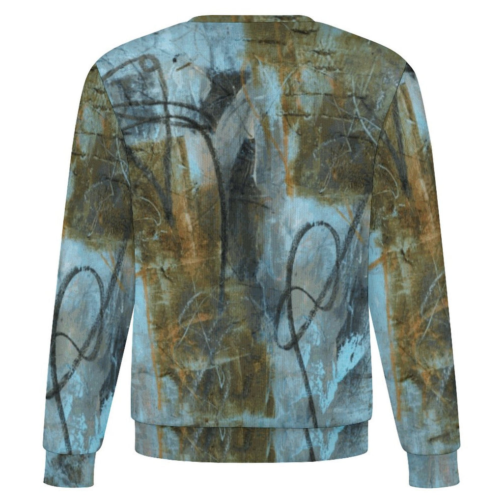 300gsm Oversized Thick Pullover Sweater(All-Over Printing)
