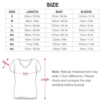 "AA Was Full" Women’s V-Neck Short Sleeve Performance T-Shirt – Soft Stretch Everyday Essential
