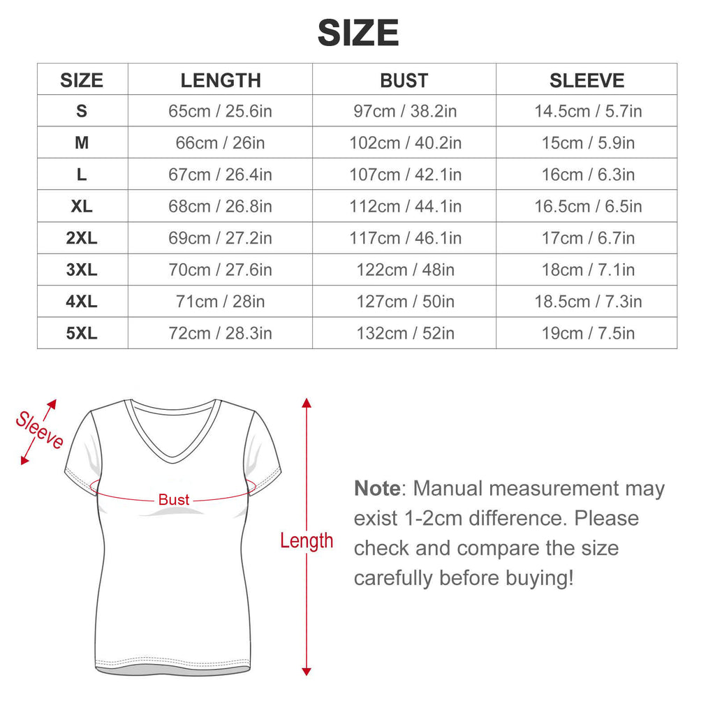 Chalked Up V-neck Short Sleeve T-Shirt