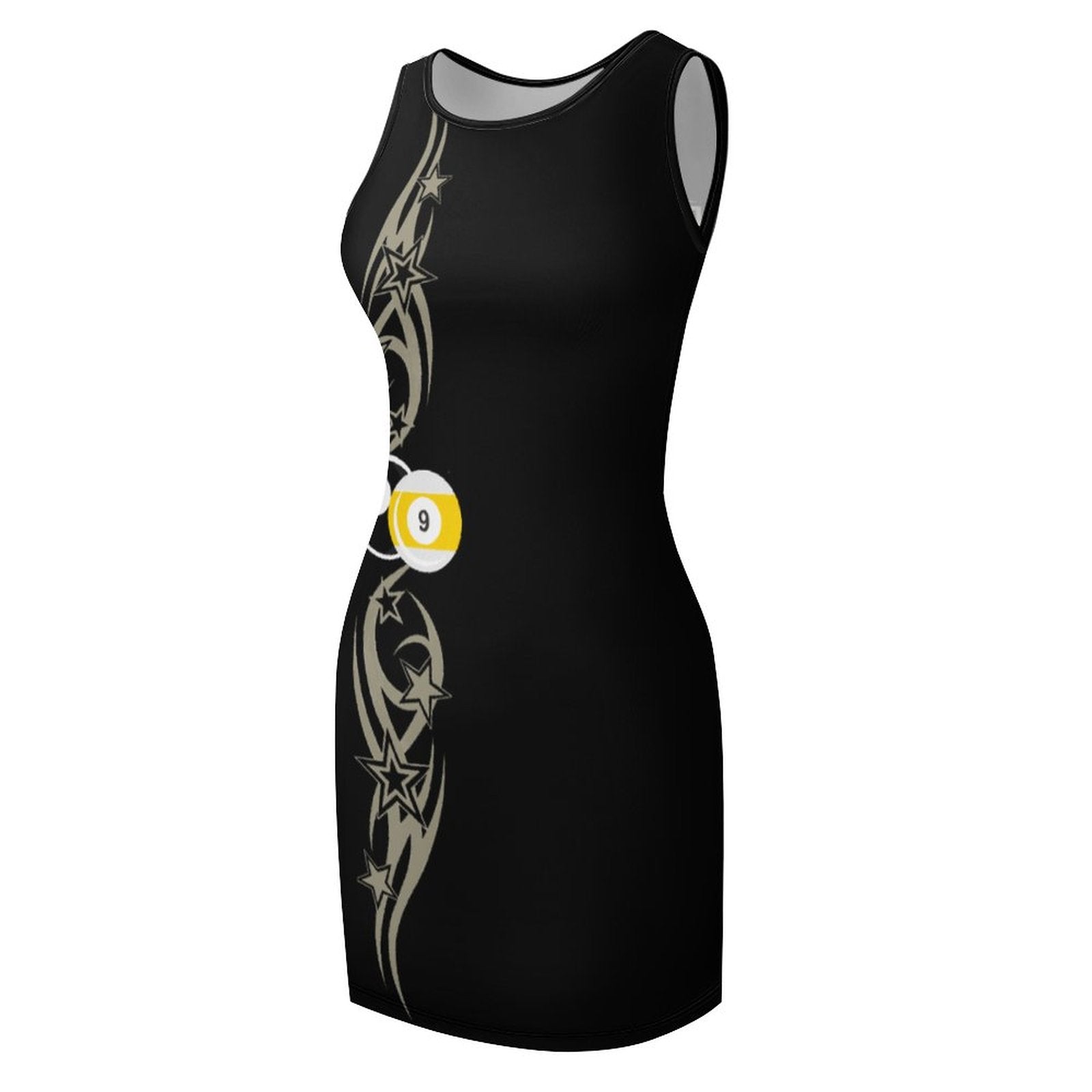 Cue-Tastic Team Shirt - Sleeveless Ladies Tank Dress