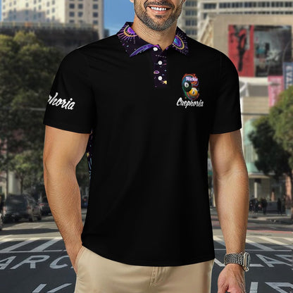 Cuephoria Men's Performance Polo