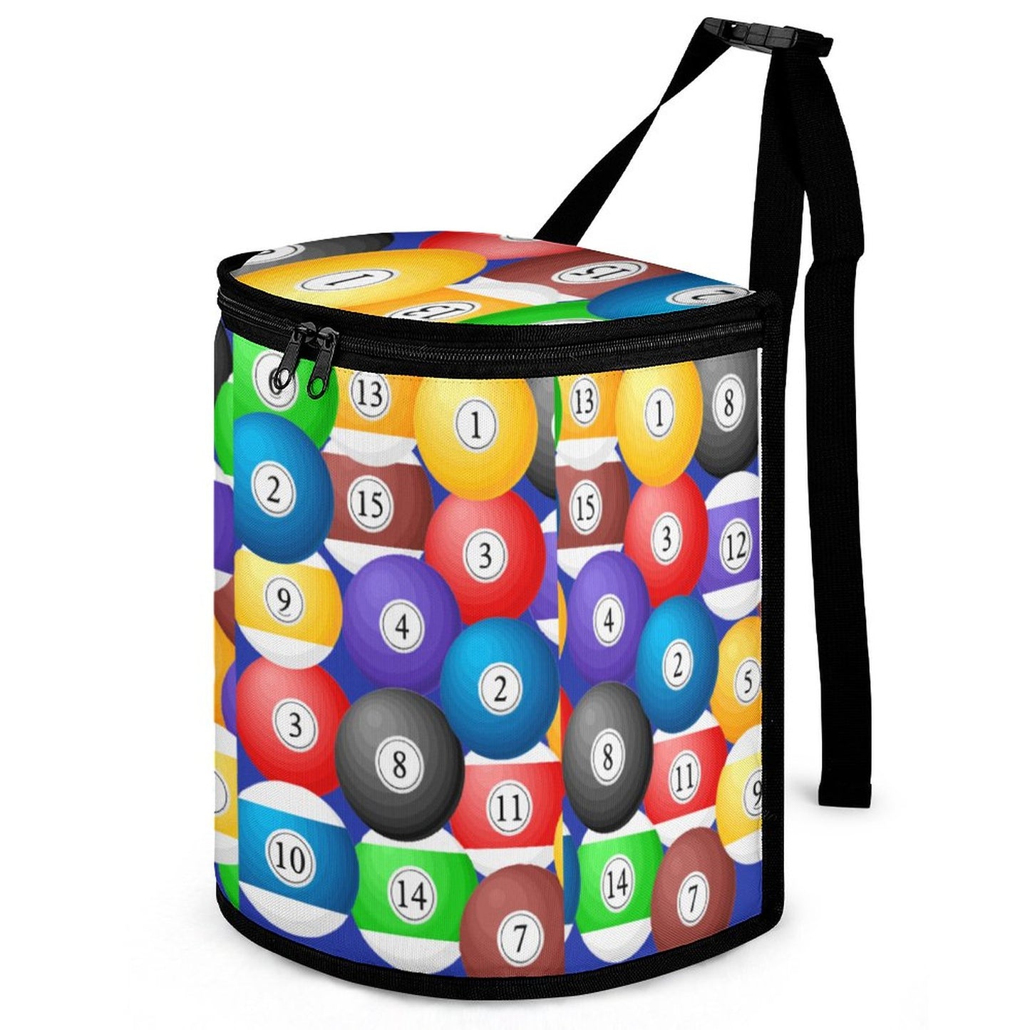 Pool Ball Collapsible Car Trash Bin – Multi-Use Vehicle Organizer