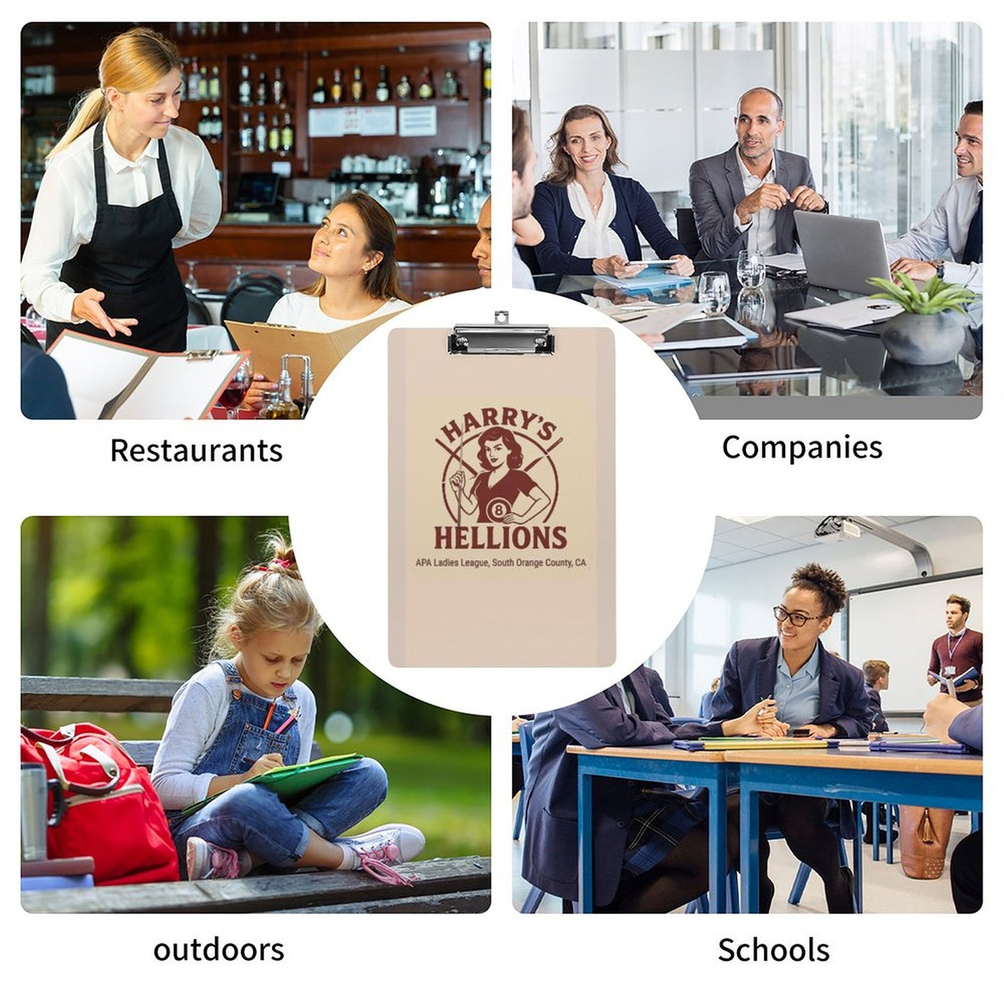 Acrylic Clipboard(A4)