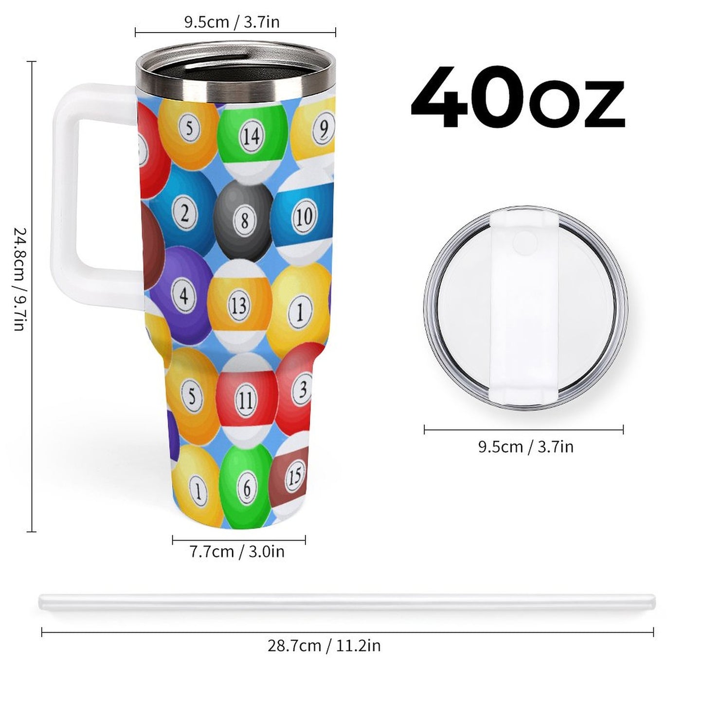 40oz Large Capacity Car Cup