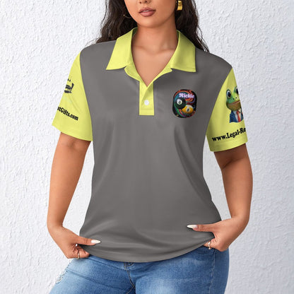 Nickie Individual Tournament Women’s Straight POLO Shirt