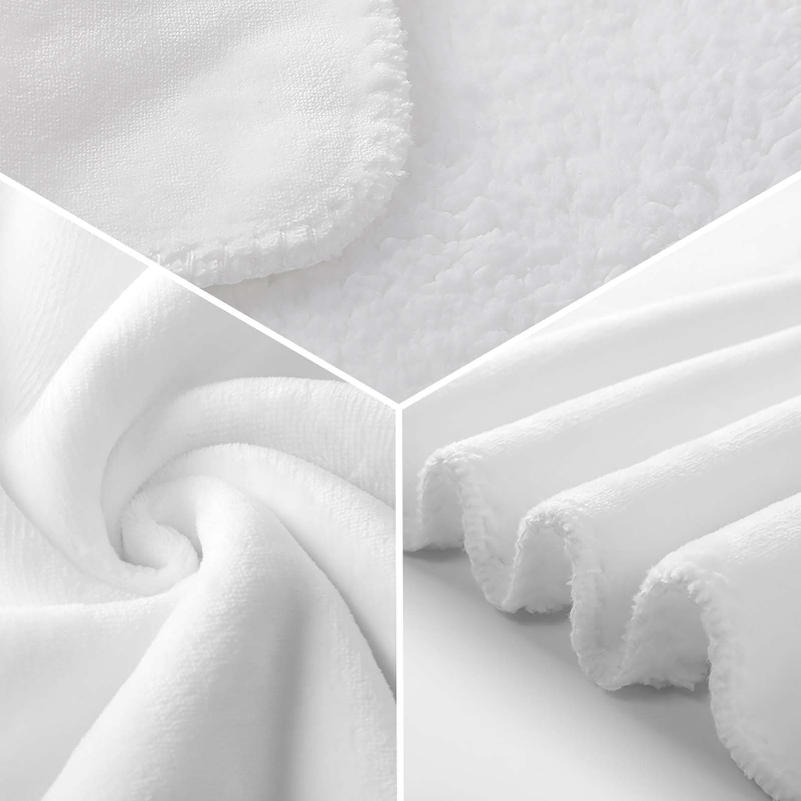 High I-Cue MN Sherpa Fleece Throw Blanket-50"×60"