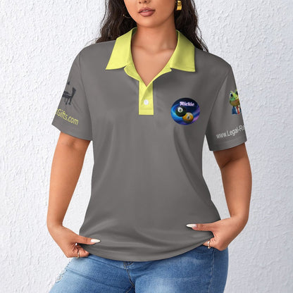 Nickie Individual Vegas Tournament Shirt Women’s Straight POLO Shirt