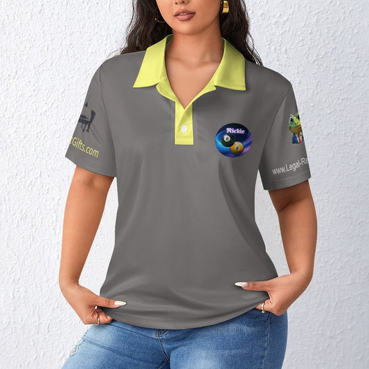 Nickie Individual Vegas Tournament Shirt Women’s Straight POLO Shirt