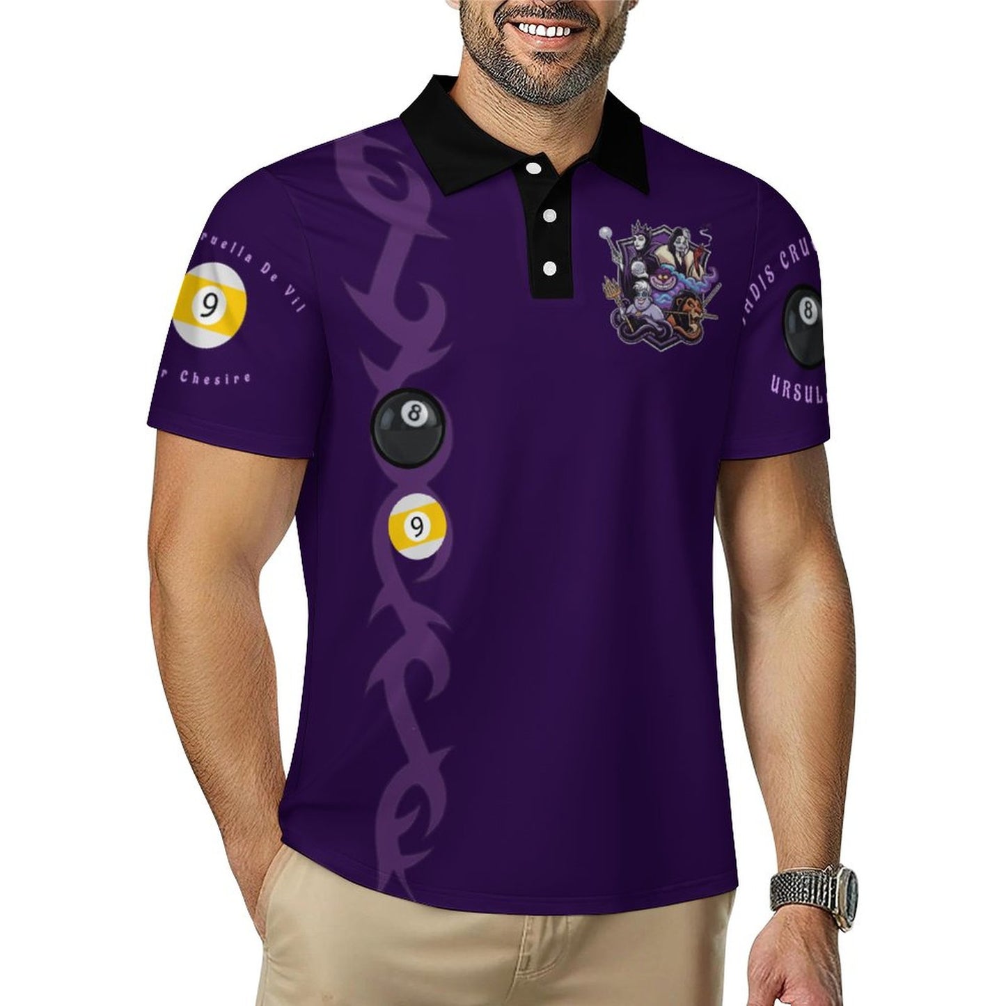 The Villains Team Shirt - Quick Dry Polo Shirt