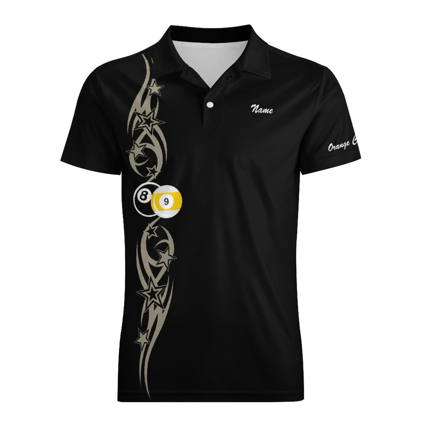 Team Shirt: Cue-Tastic Mens Polo