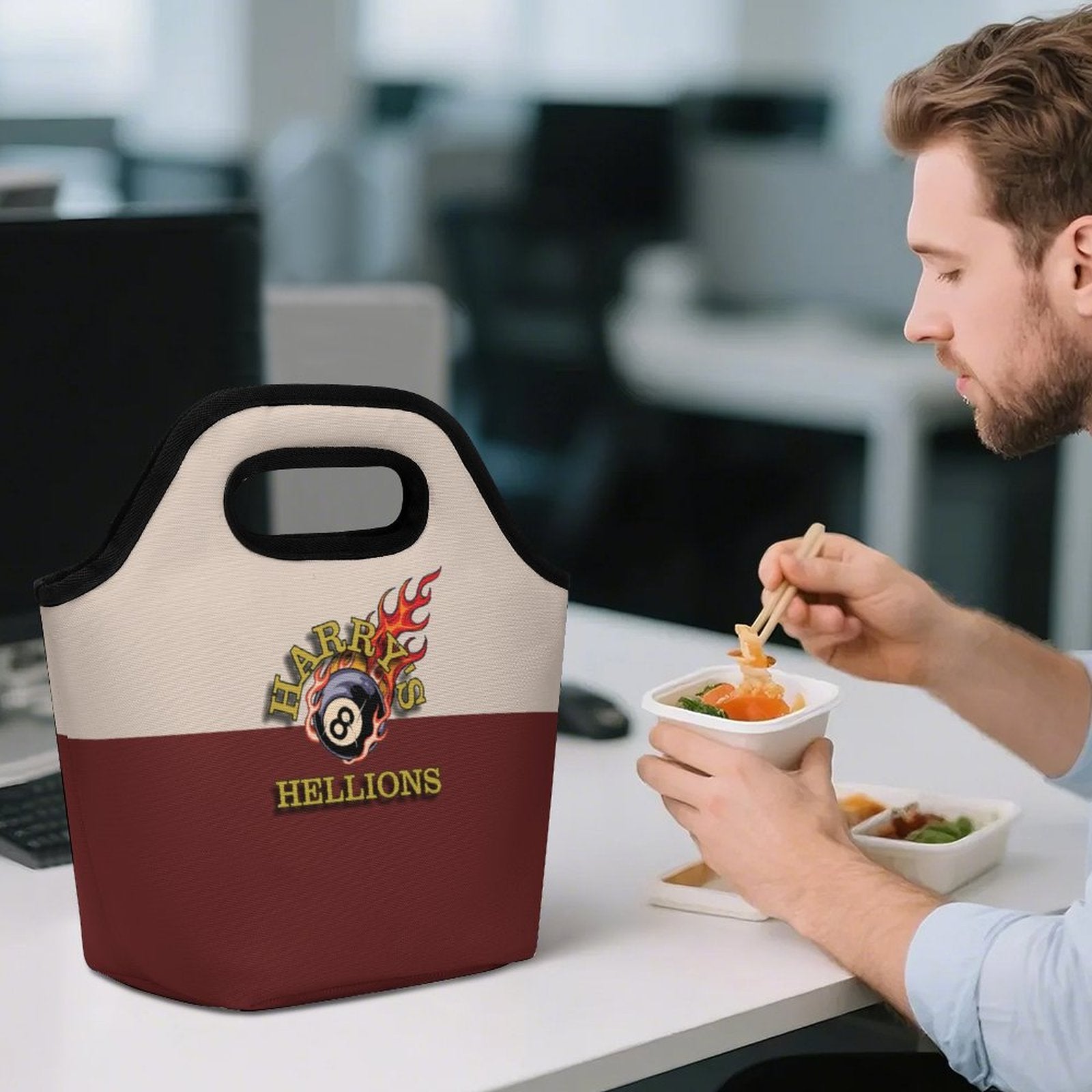 Harry’s Hellions Team Portable Tote Bag for Meals & Drinks