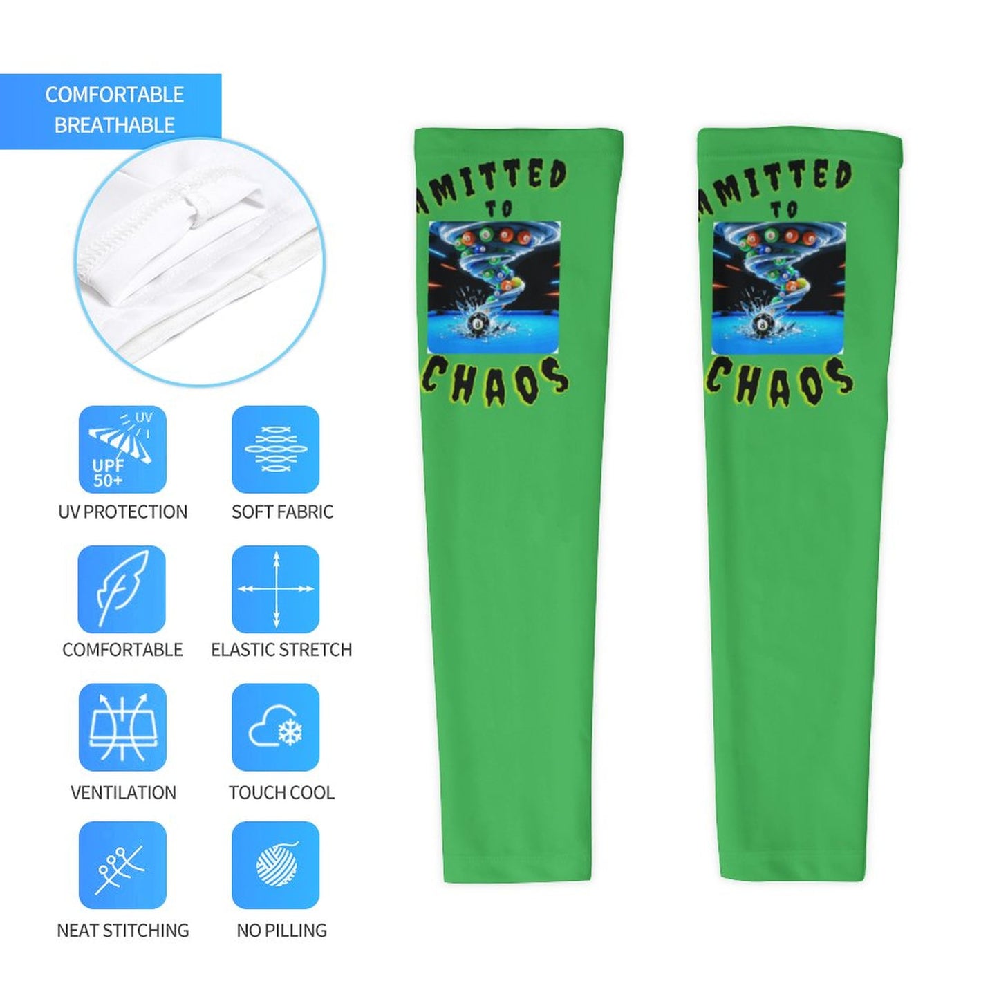 Cooling UV-Proof Arm Sleeves (A Pair)