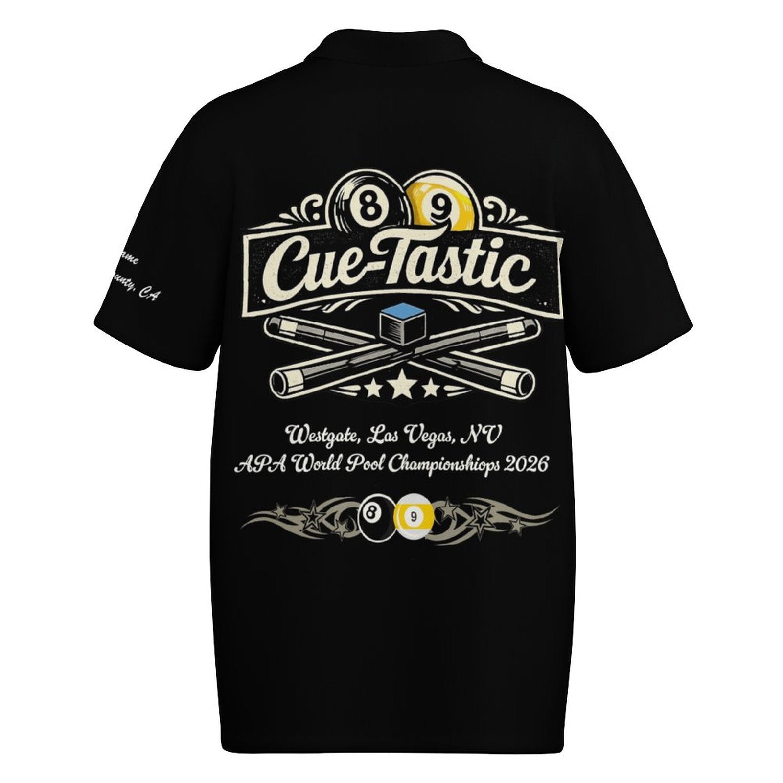 CueTastic Men's Quick Dry POLO Shirt V2