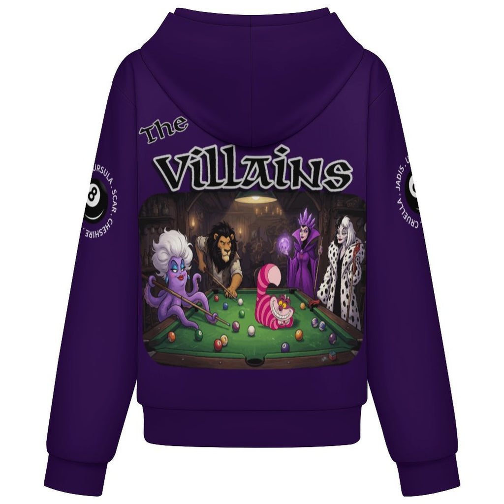 The Villains Hooded Baseball Jacket