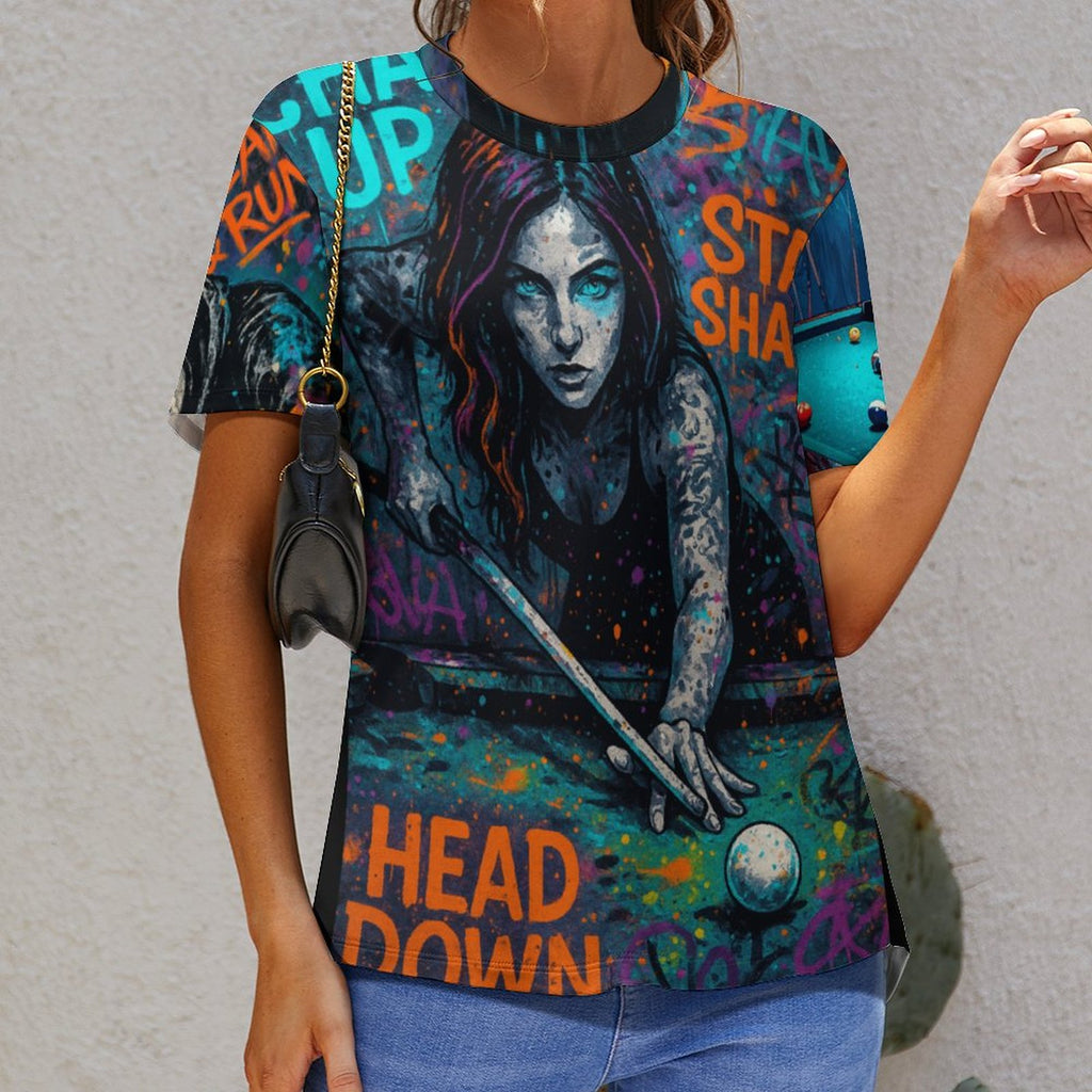 Chalked Up – Women’s Graphic T-Shirt