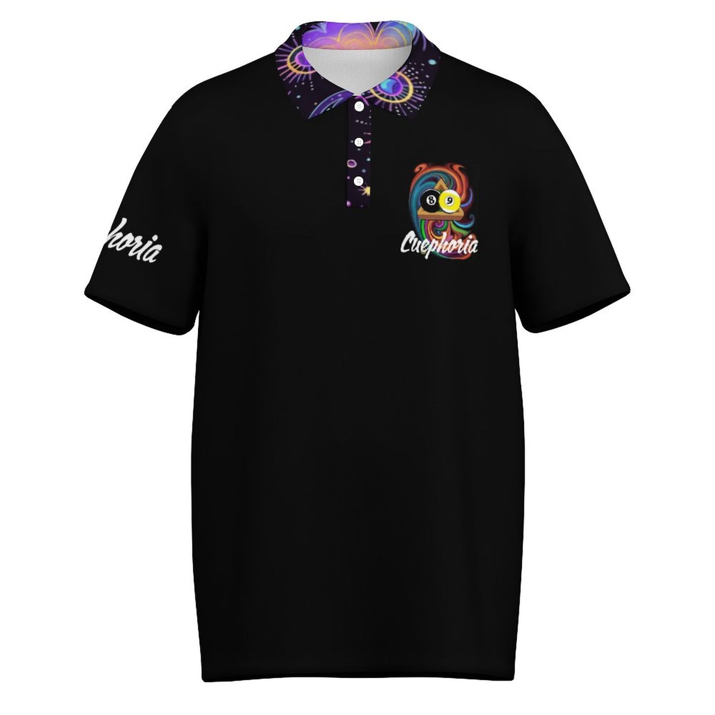 Cuephoria Men's Performance Polo