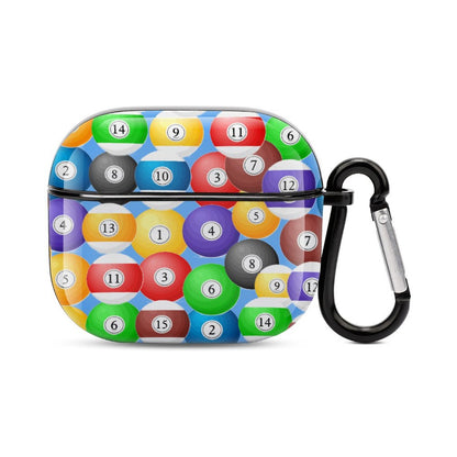 Poolball AirPods 3 Case Cover – Protective PC Case with Keychain