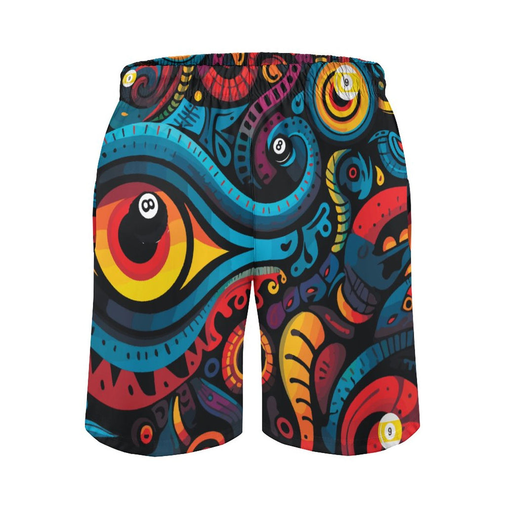 Men's Beach Shorts with Pockets