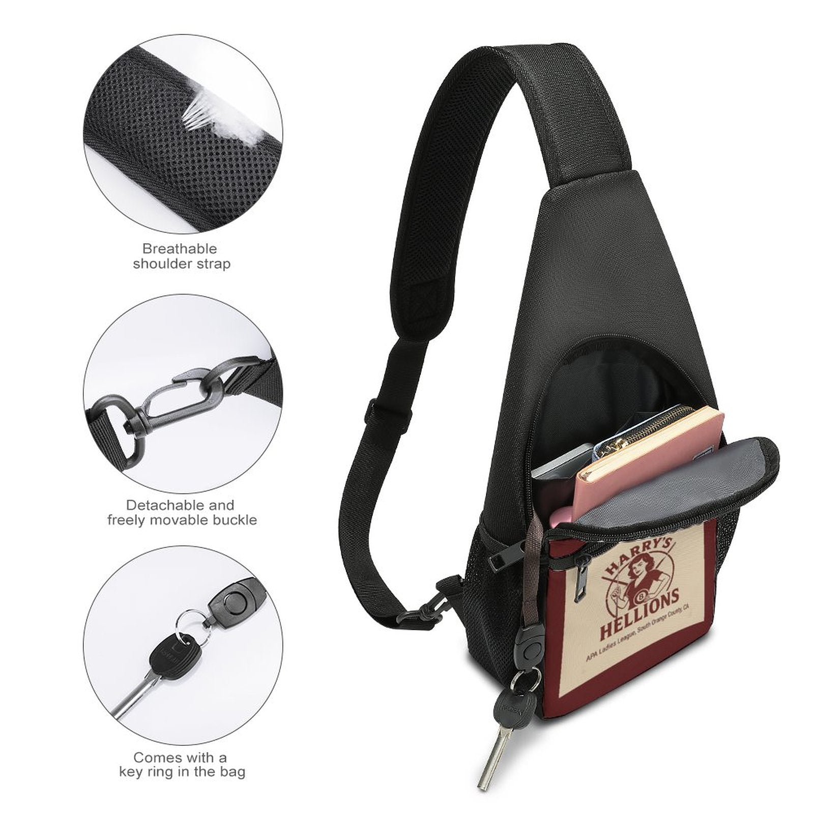 Harry’s Hellions Single-Shoulder Sling Bag